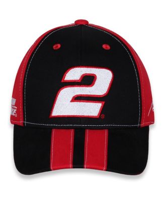 Youth Boys and Girls Black, Red Austin Cindric Big Number Adjustable Hat