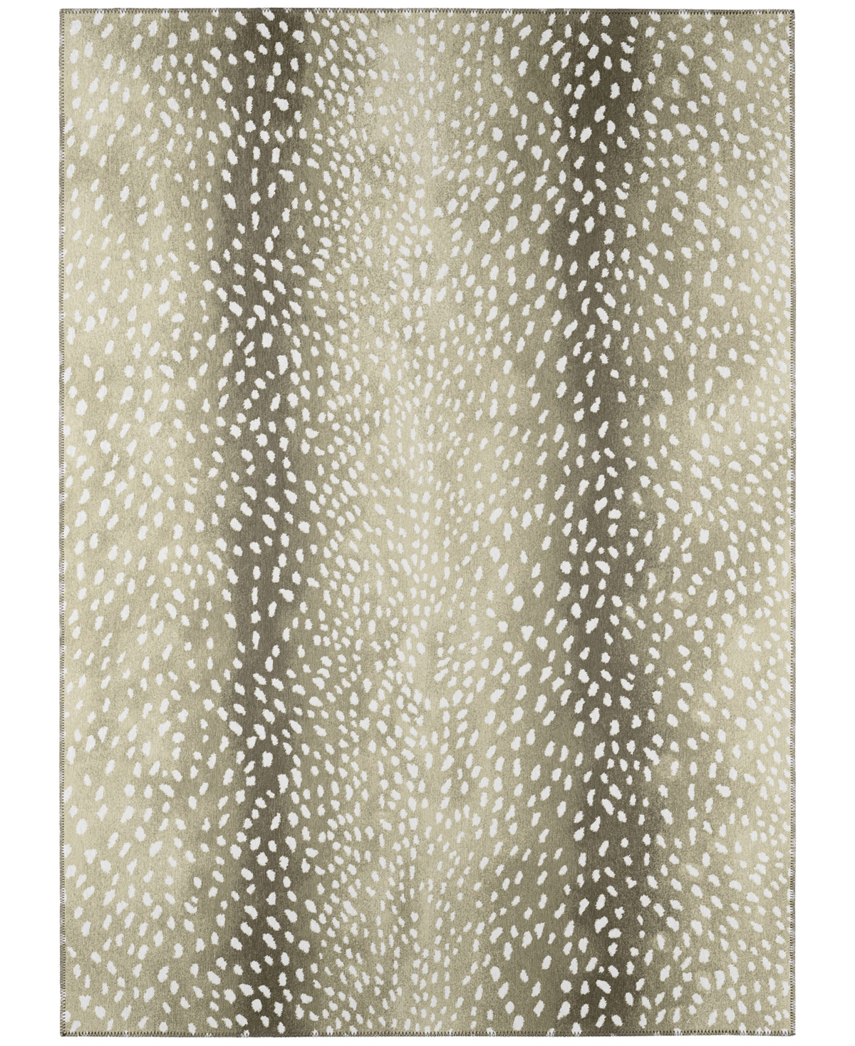 Addison Safari Outdoor Washable ASF33 10' x 14' Area Rug - Beige, Tan