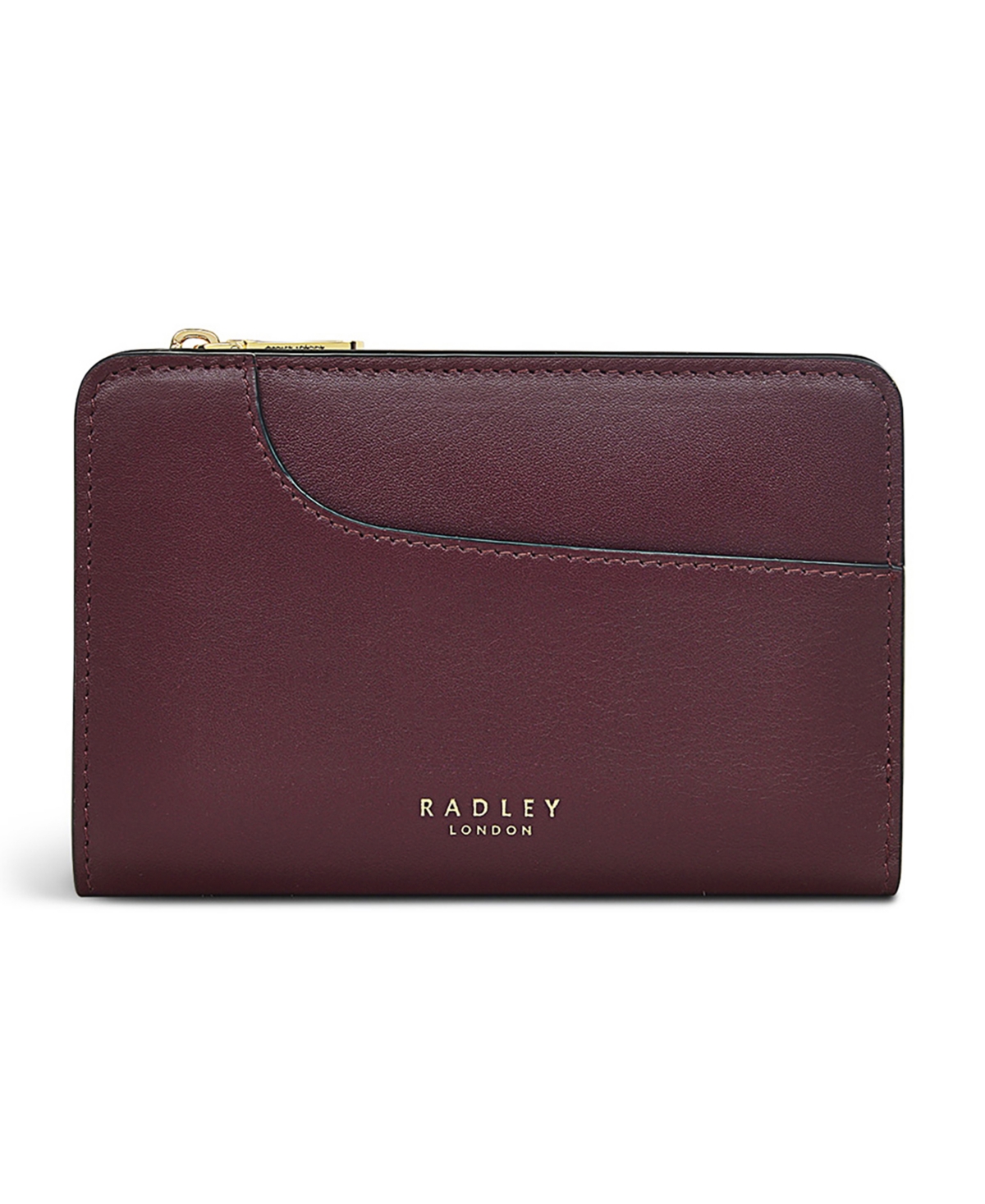 Radley London Black & Dark Cherry Radley Stamp Bifold Leather Wallet, Best  Price and Reviews