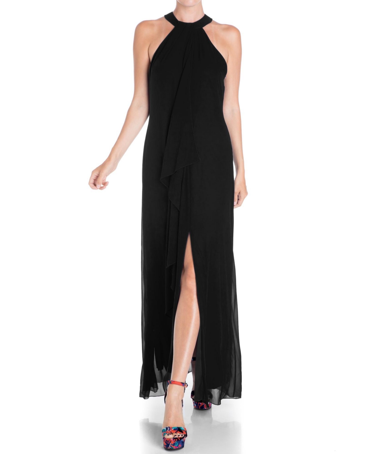 Women's Aphrodite Maxi Dress - Black