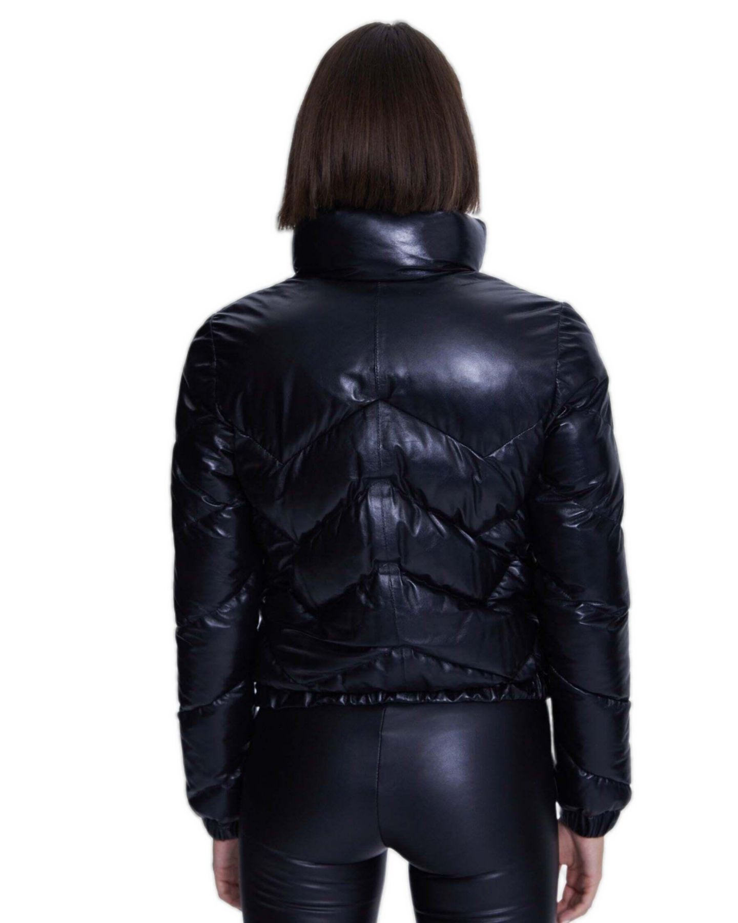 Женская куртка Furniq UK Fashion Jacket, Nappa Black, цвет: Чёрный — фото 4