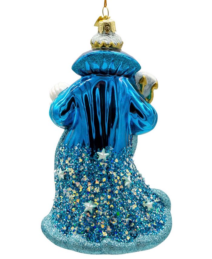 Kurt Adler - Palline decorative in vetro, 80 mm, confezione da