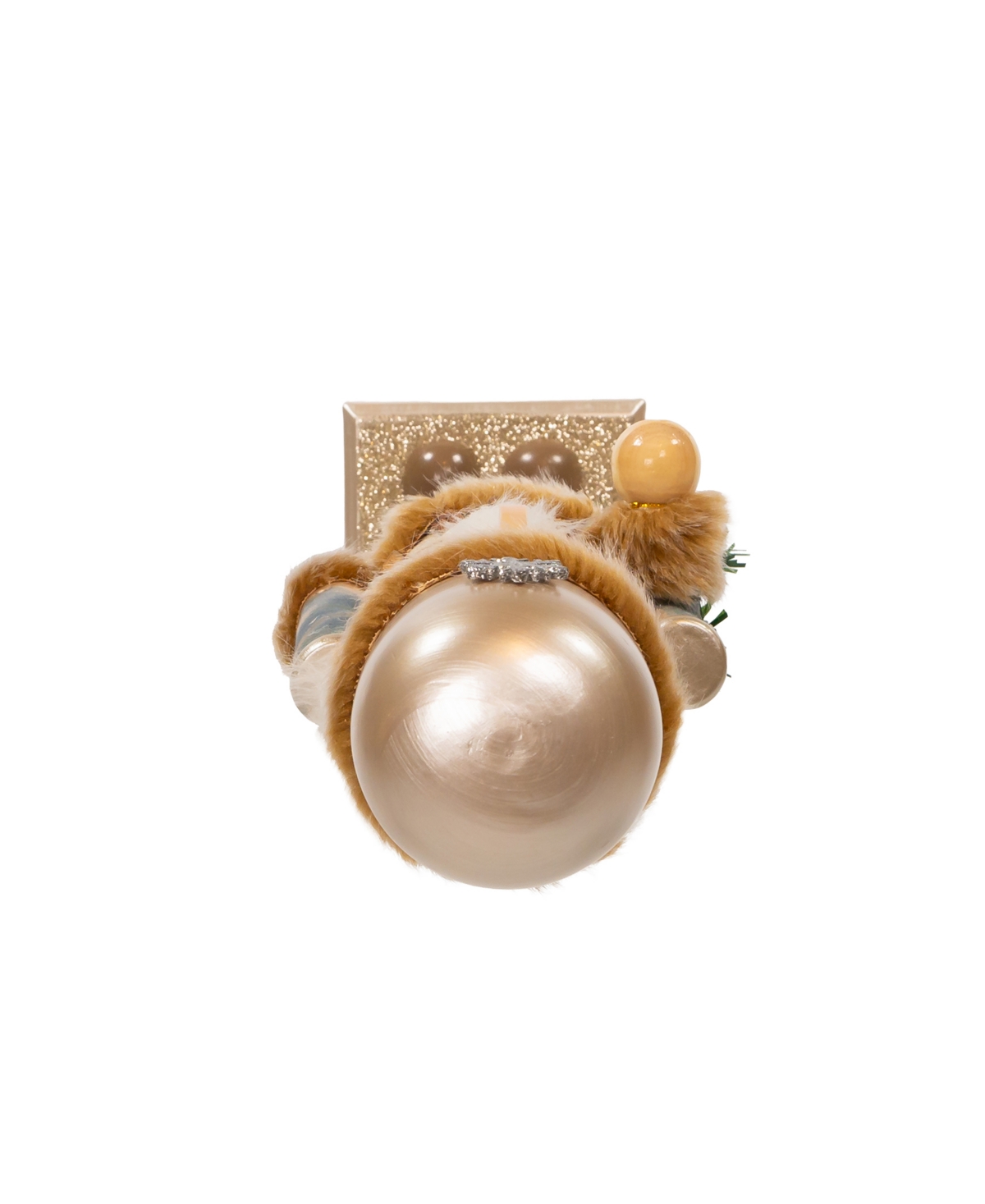 Kurt Adler 15" Wooden Rustic Glamour Nutcracker In Multicolored