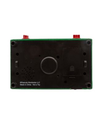 6" Battery Operated Peanuts Outdoor Scene Musical TV Table Piece