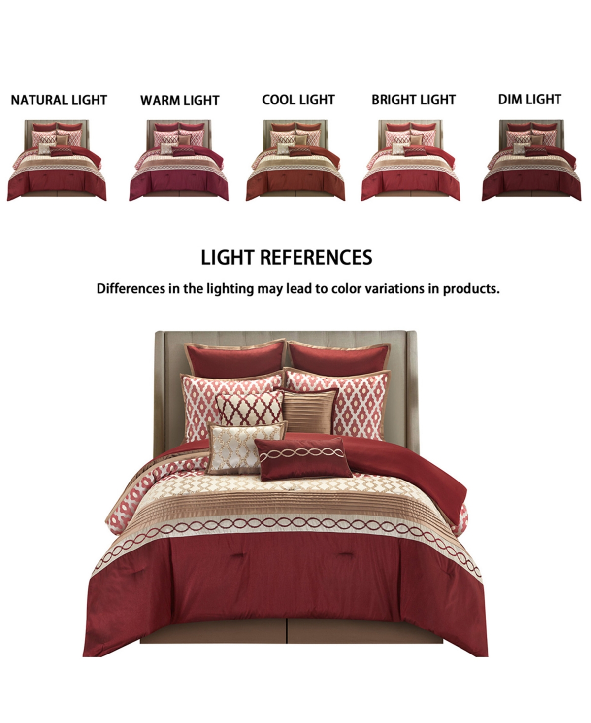 Stratford Park Caval 10-Piece Comforter Set,