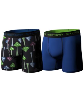 Pair of Thieves Men's SuperSoft Stay-Put Boxer Briefs - 2 pk. - Macy's