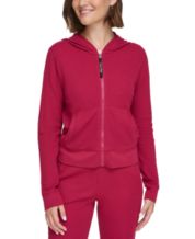 Calvin Klein Big Boys Monogram Duo Sherpa Lined Full Zip Sweatshirt - Macy's