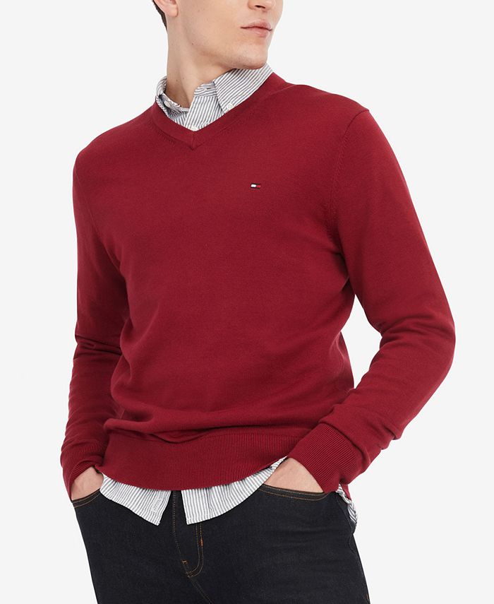 Tommy Hilfiger Men's Monogram Roll Neck Sweater - Macy's