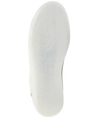 Men's White Logo Sneakers