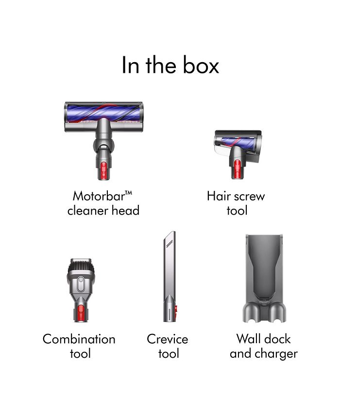 Dyson V8 Cordless Vacuum Silver/Nickel Macy's