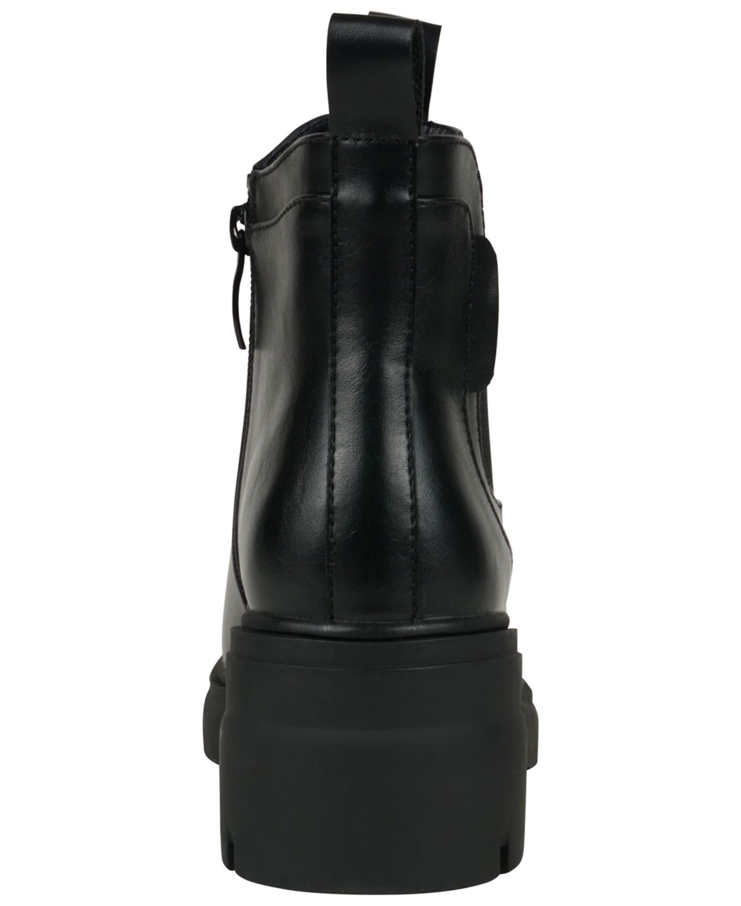 Женские ботинки GC Shoes William Pull Tab Lug Sole Chelsea Booties, цвет: Чёрный — фото 3