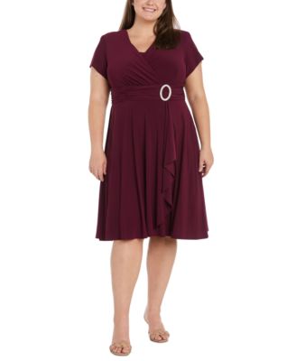 Merlot Plus Size Bridesmaid Dresses