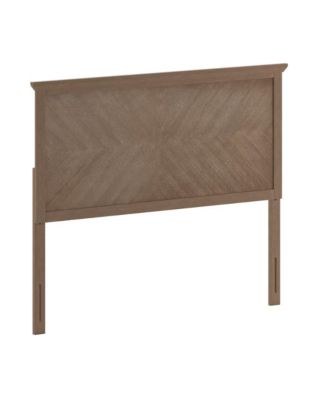 Marta Full Herring Bone Wooden Adjustable Headboard Only