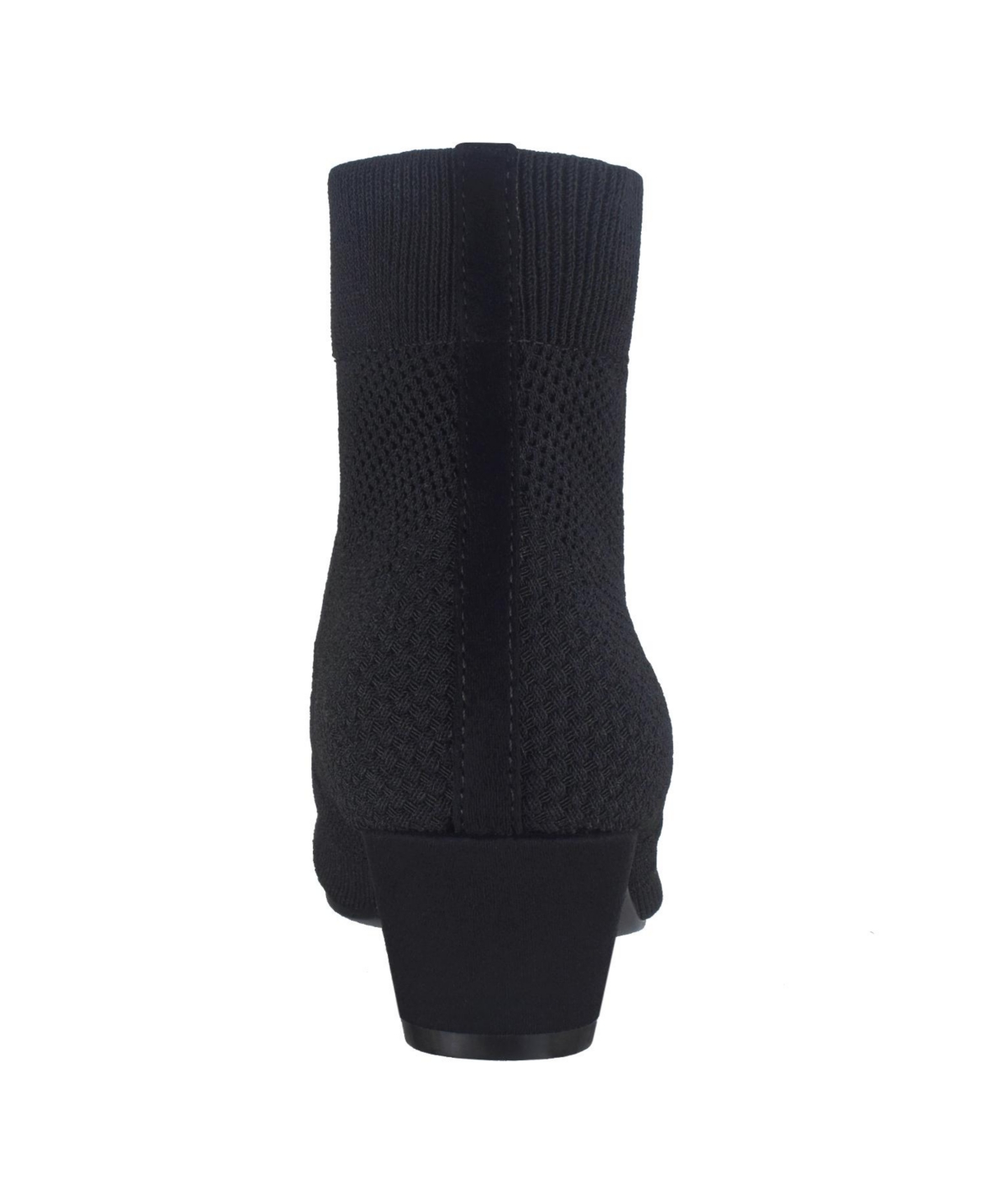 Impo Women's Godina Kitten Heel Stretch Knit Ankle Booties