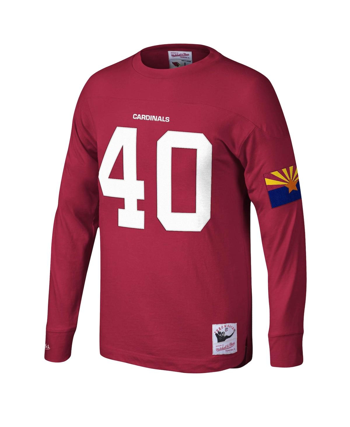 Mitchell & Ness Pat Tillman Cardinal Arizona Cardinals Throwback Retired Player Name & Number Long S In Cardinal