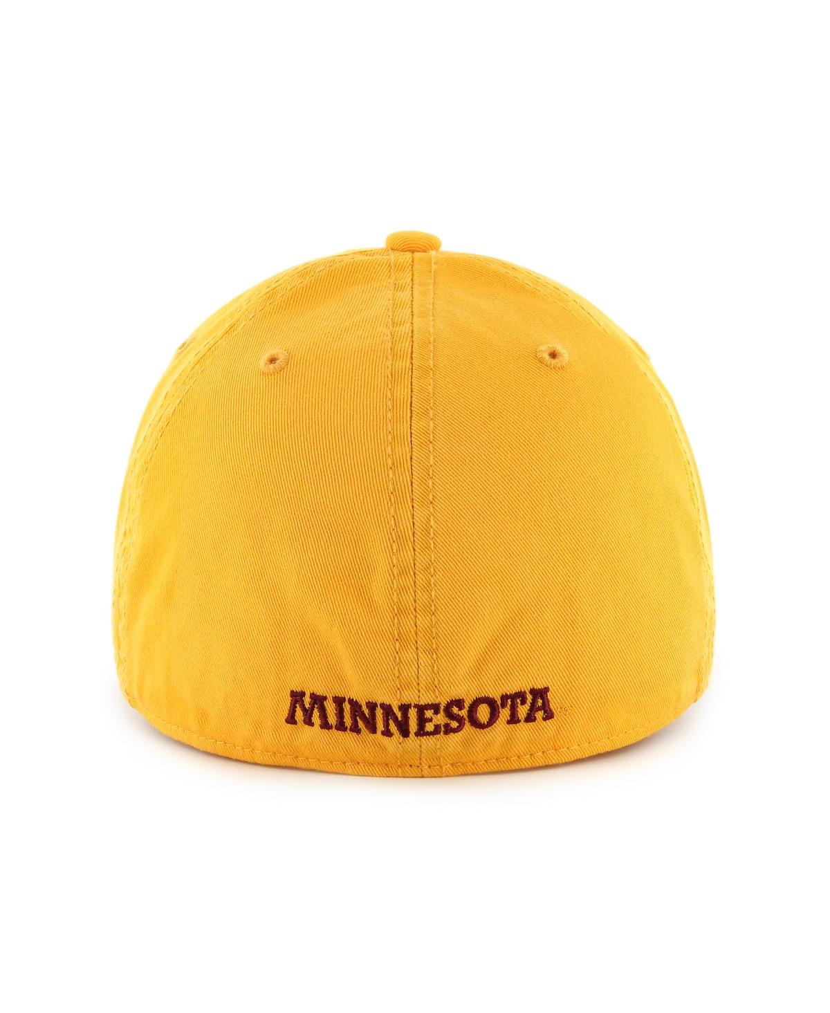 Shop 47 Brand Men's ' Gold Minnesota Golden Gophers Franchise Fitted Hat
