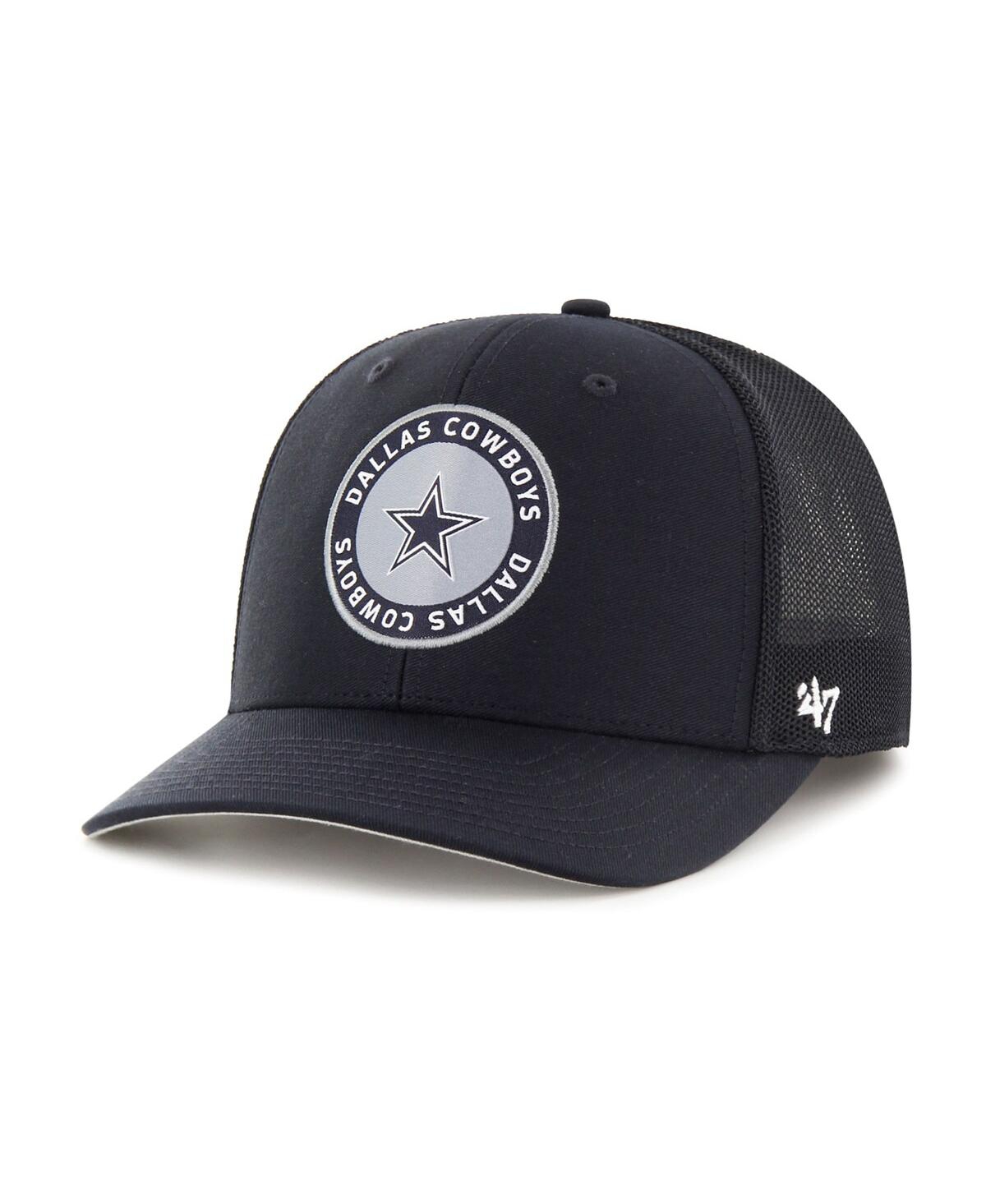 47 Brand Men's ' Navy Dallas Cowboys Unveil Trophy Flex Hat