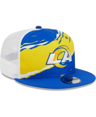 Men's Royal Los Angeles Rams Tear Trucker 9FIFTY Snapback Hat