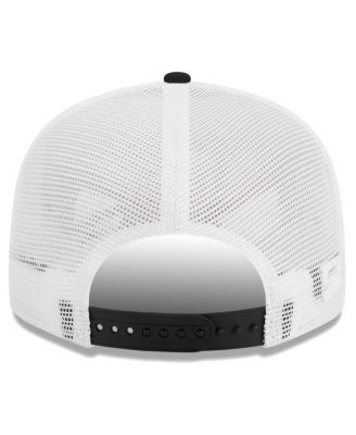 Men's Black Cincinnati Bengals Tear Trucker 9FIFTY Snapback Hat