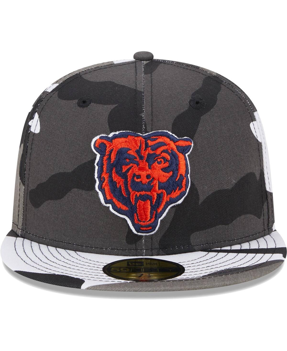 Shop New Era Men's  Chicago Bears Urban Camo 59fifty Fitted Hat