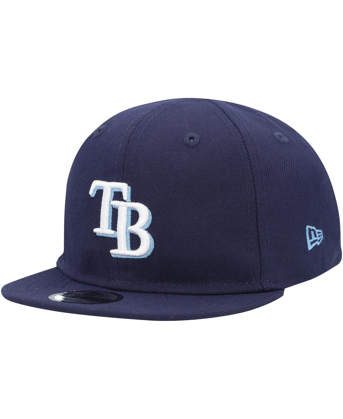 New Era Infant Boys And Girls  Navy Tampa Bay Rays My First 9fifty Adjustable Hat In Navy