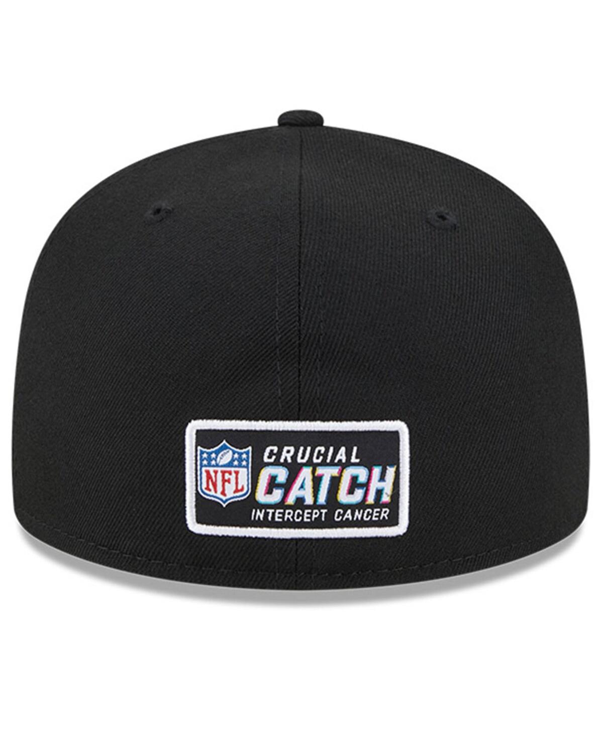 Shop New Era Men's  Black Pittsburgh Steelers 2023 Nfl Crucial Catch 59fifty Fitted Hat