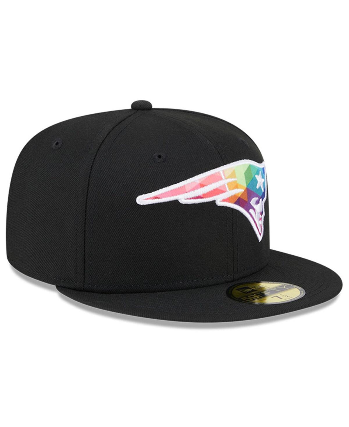 Men's New EraNew England Patriots 2023 Nfl Crucial Catch 59FIFTY Fitted Hat - Black