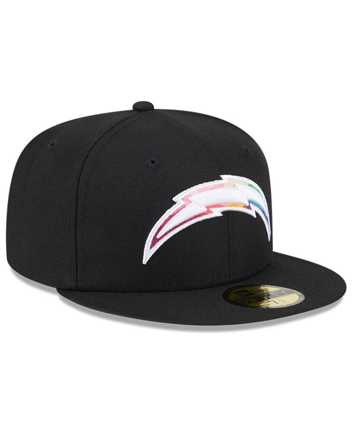 Men's New EraLos Angeles Chargers 2023 Nfl Crucial Catch 59FIFTY Fitted Hat - Black