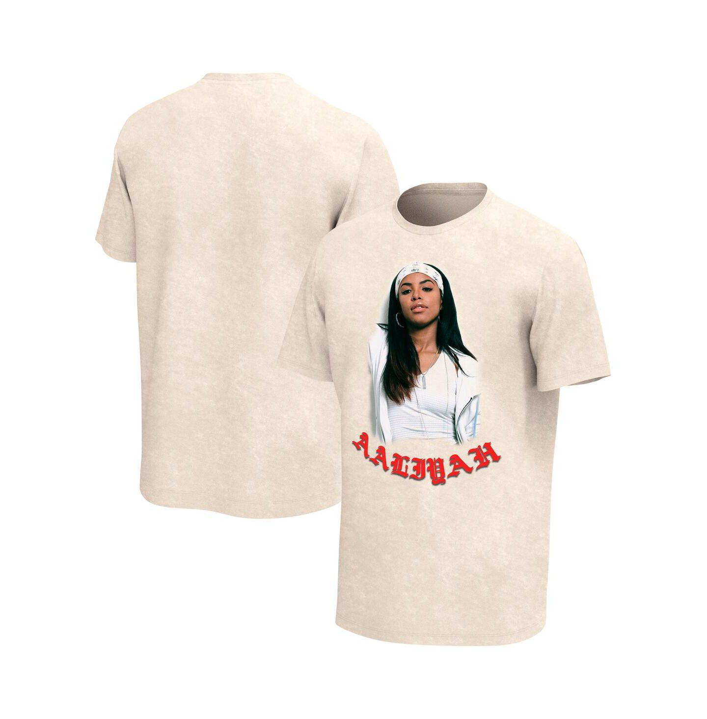 Мужская футболка Philcos Tan Aaliyah Washed Graphic — фото 1