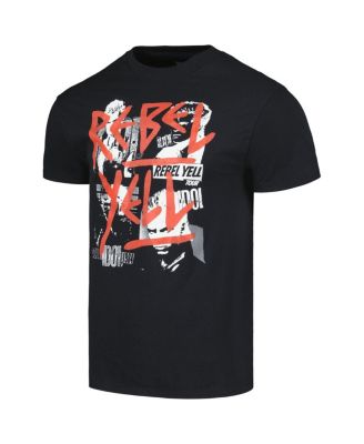 Men's Black Billy Idol T-shirt