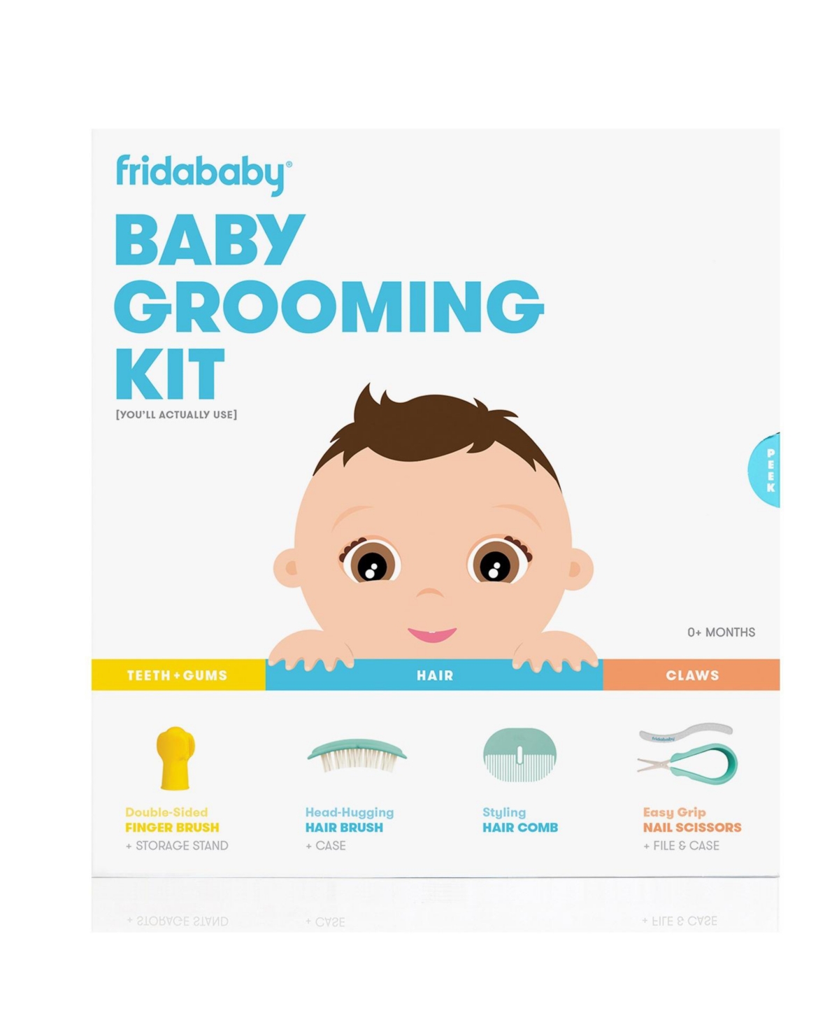 Shop Frida Baby Grooming Kit In White