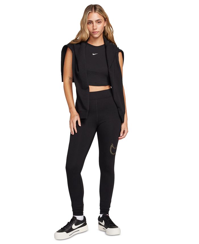 Nike Leggings ($54) ❤ liked on Polyvore featuring pants, leggings