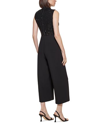 Petite jumpsuit cropped sale