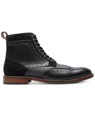 Men's Finnegan Wingtip Lace-Up Boots