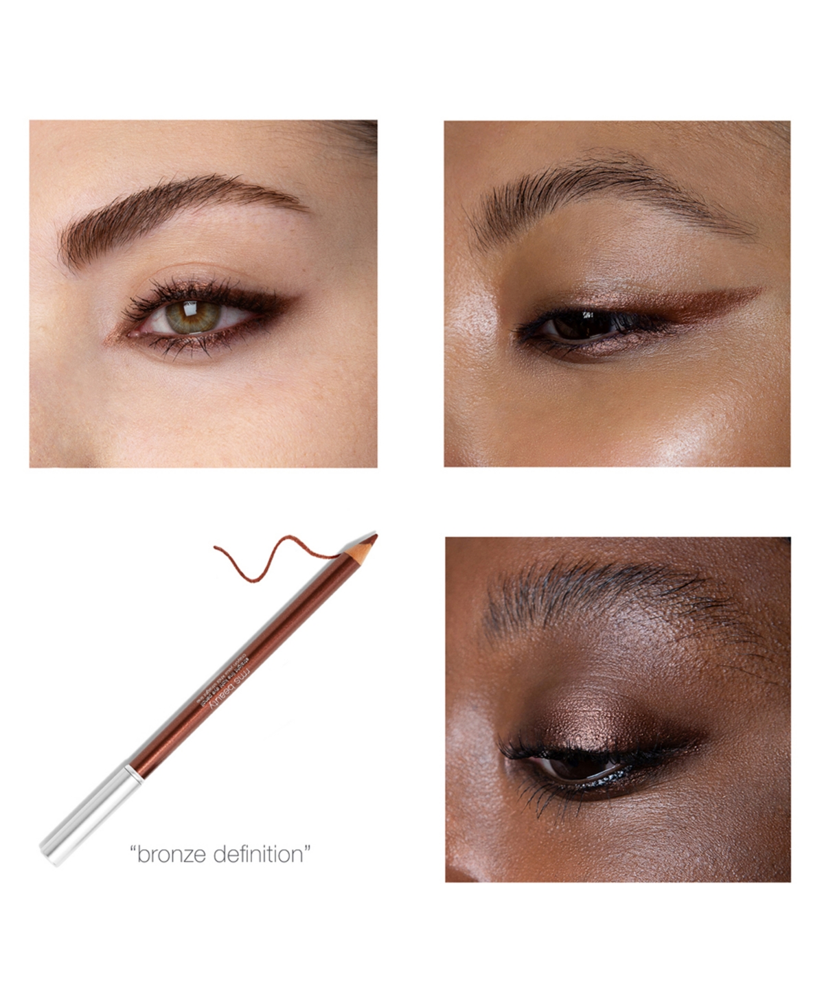 Rms Beauty Straight Line Kohl Eye Pencil In Bronze Definition