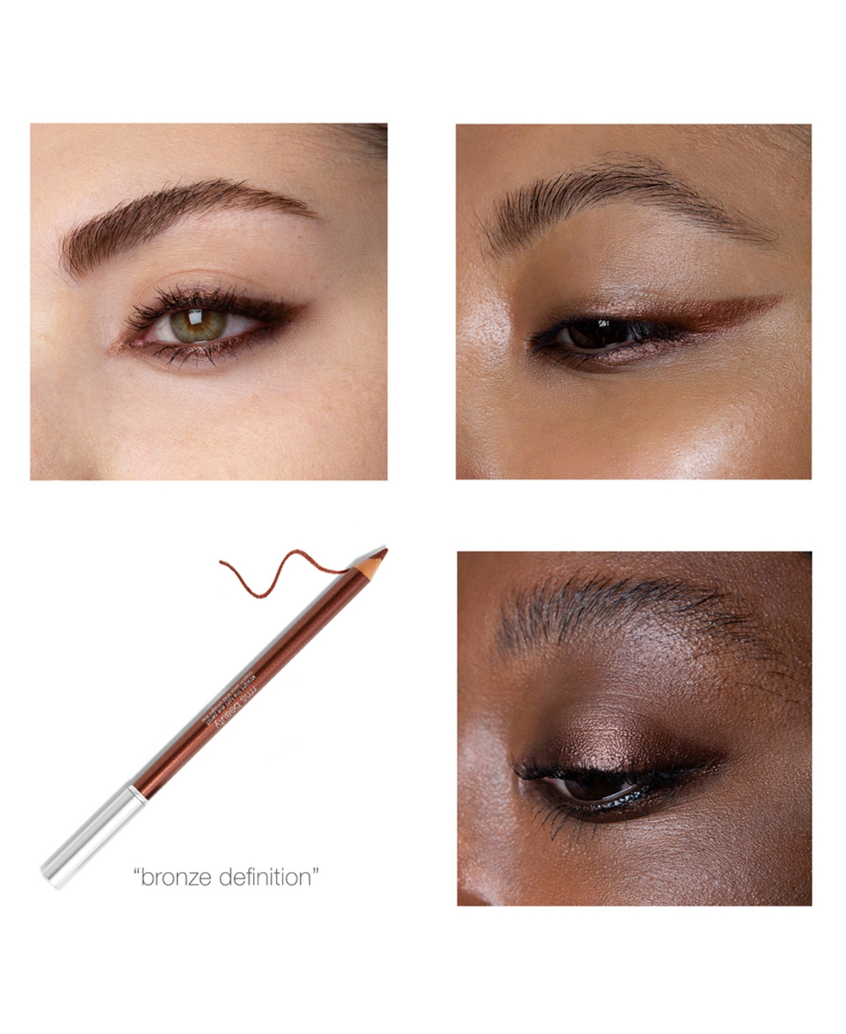 Shop Rms Beauty Straight Line Kohl Eye Pencil In Hd Black