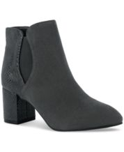 Macys gray booties sale
