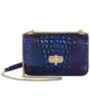 Leather handbag Brahmin Blue in Leather - 34447043
