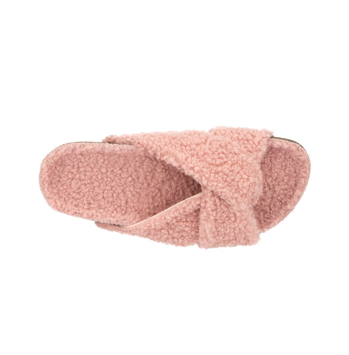 Olivia Miller Women's Lana Sherpa Slipper