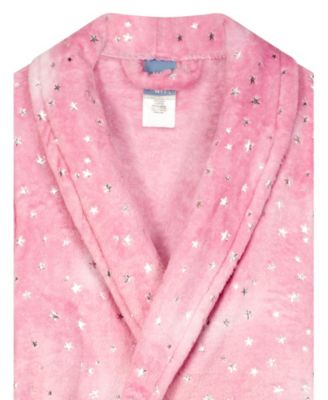 Max & Olivia Little Girls Robe and Slipper, 2 Piece Set