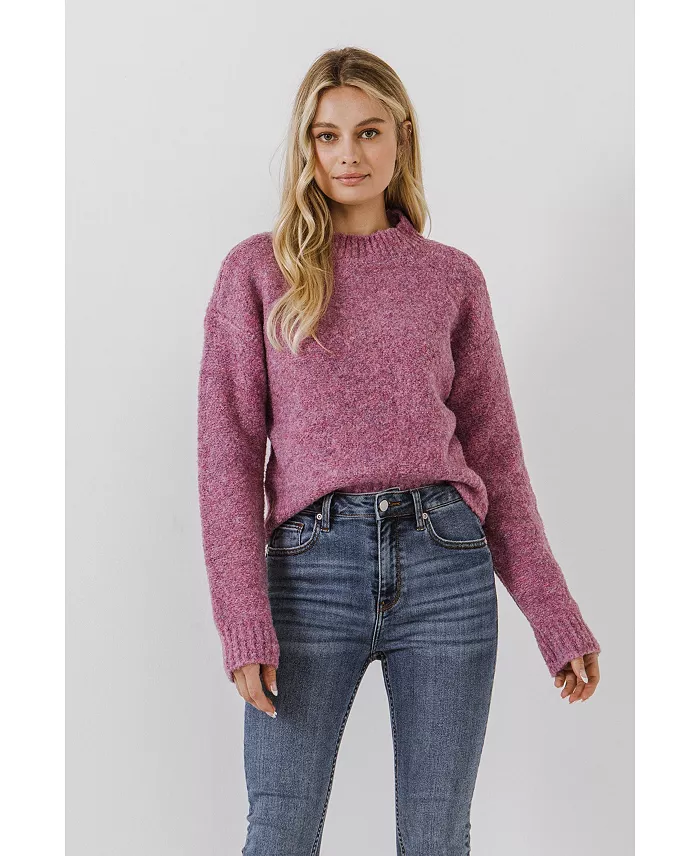 Women's Cozy Round neck Sweater - thumbnail 10