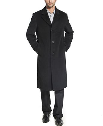 long dress coat mens Statement Men's Full Length 100% Wool Top - Double Breasted - Burgundy - 56R Medium (38) Long Male Dress Jacket Winter
