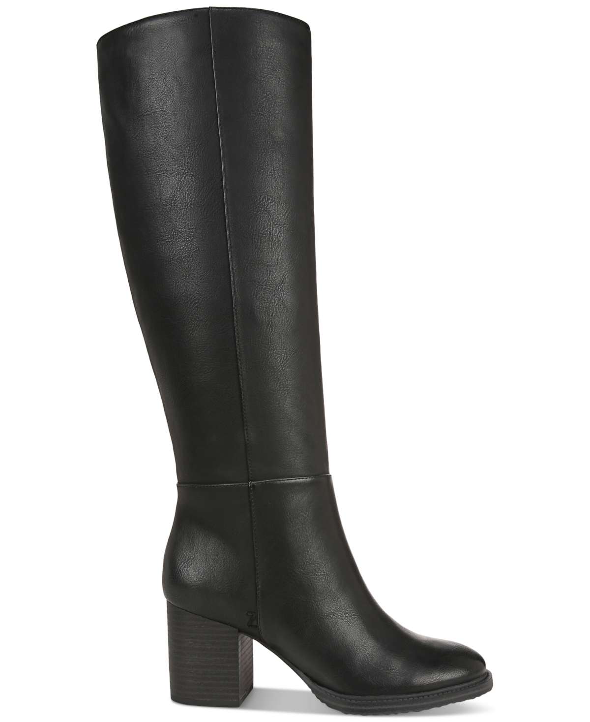 Shop Zodiac Women's Riona Block-heel Riding Boots In Cognac Leather