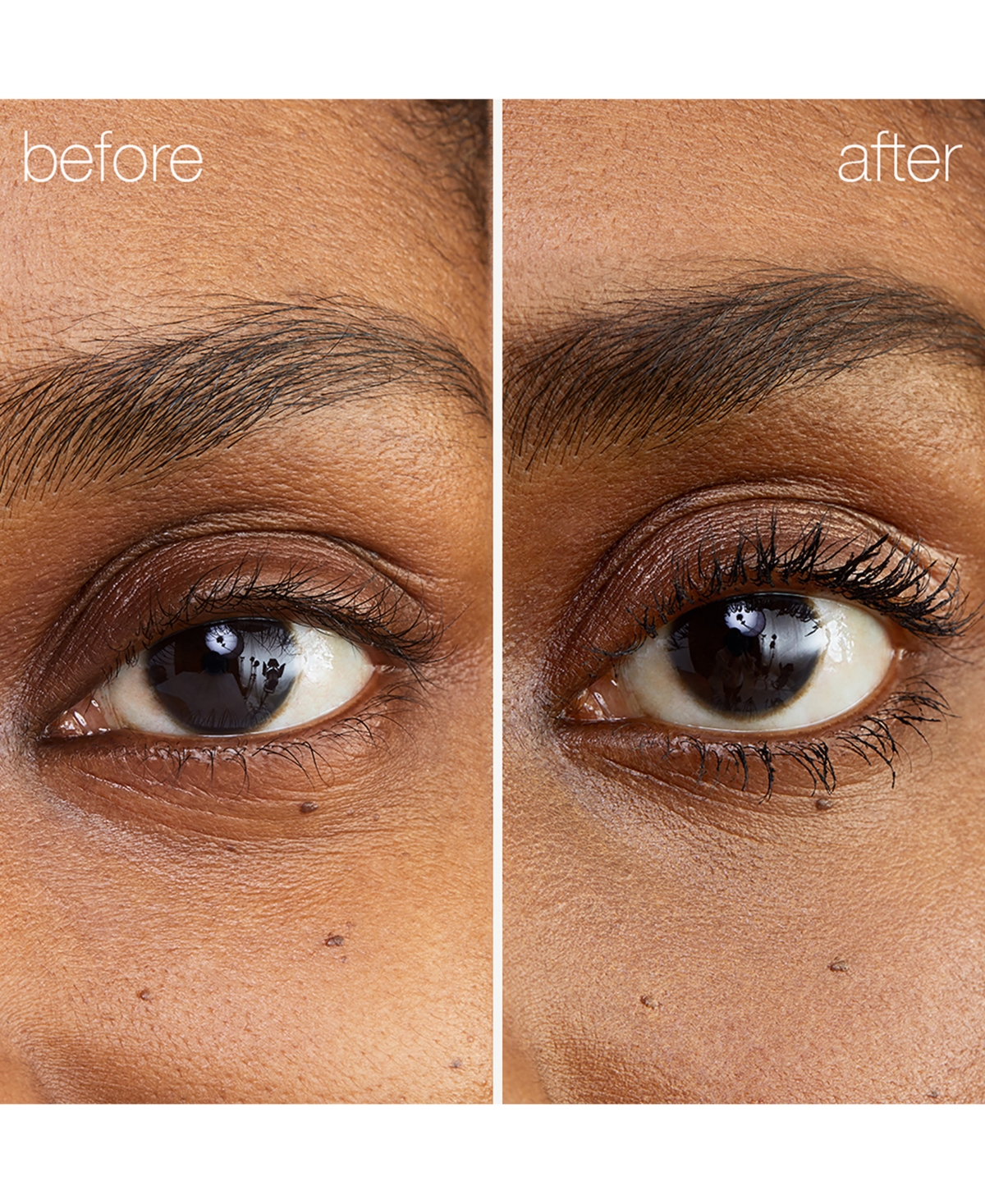 Rms Beauty Straight Up Volumizing Peptide Mascara, Travel Size In Hd Black