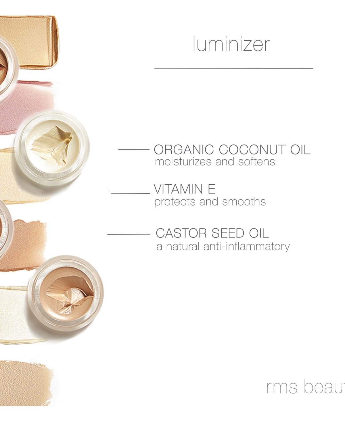 Rms Beauty Luminizer Glow Quad Mini Palette In No Color