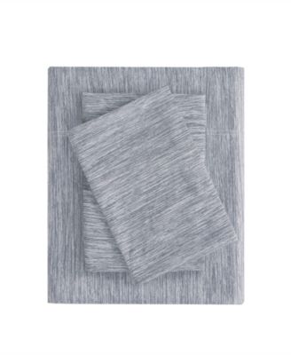 Comfort Cool Jersey Knit Nylon Blend 4-Piece Sheet Set, Full