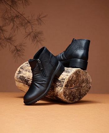 Clarks Women's Hearth Dove Leather Boot | Mark's