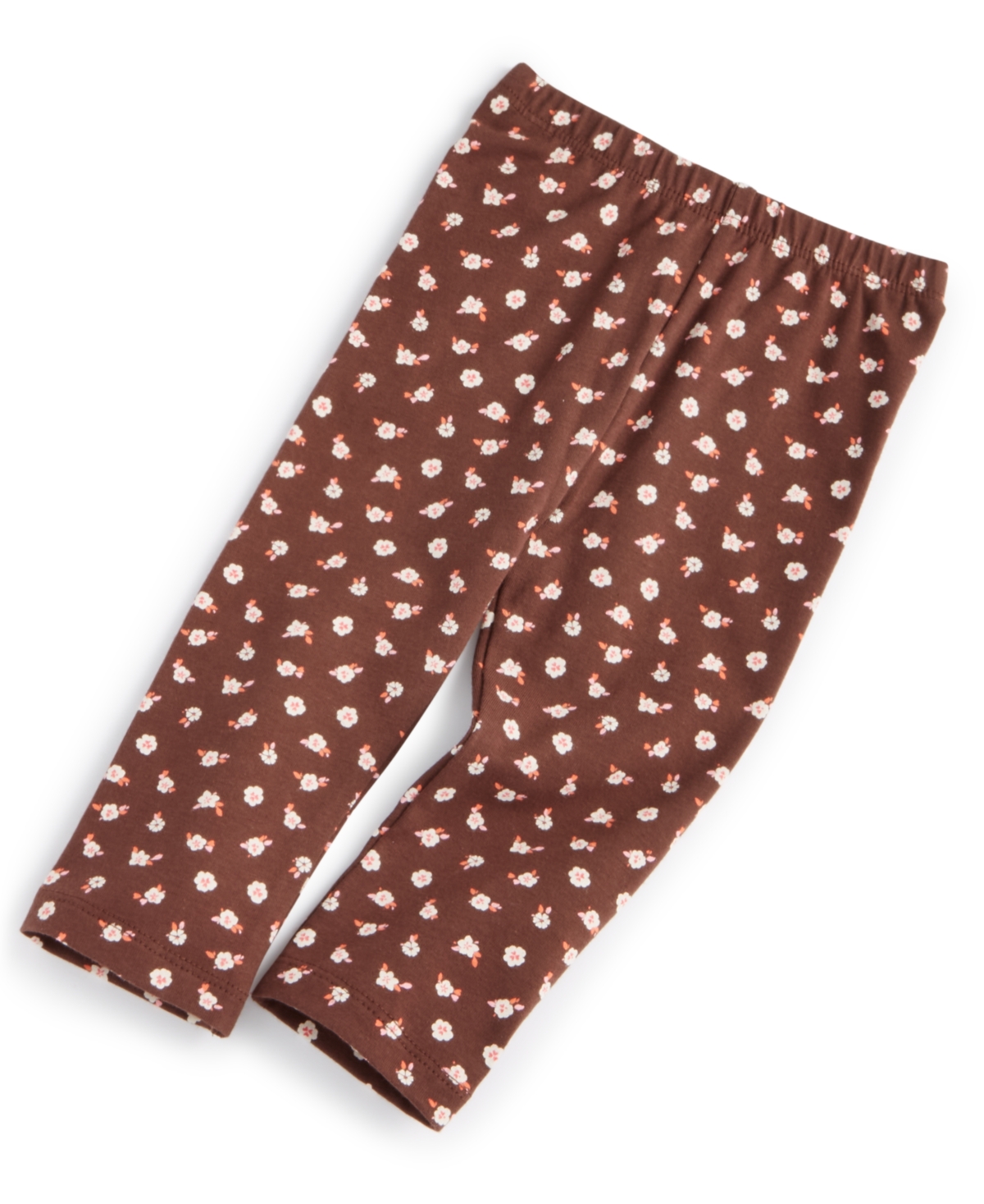 First Impressions Kids' Toddler Girls Fresh Bloom Leggings, Created For Macy's In Bear Cub