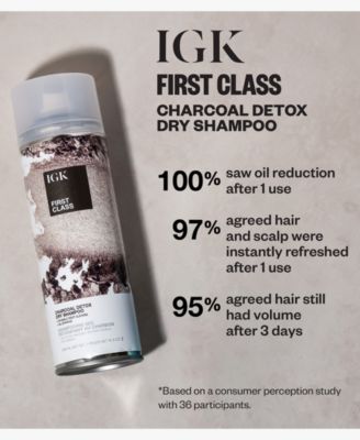 First Class Charcoal Detox Dry Shampoo