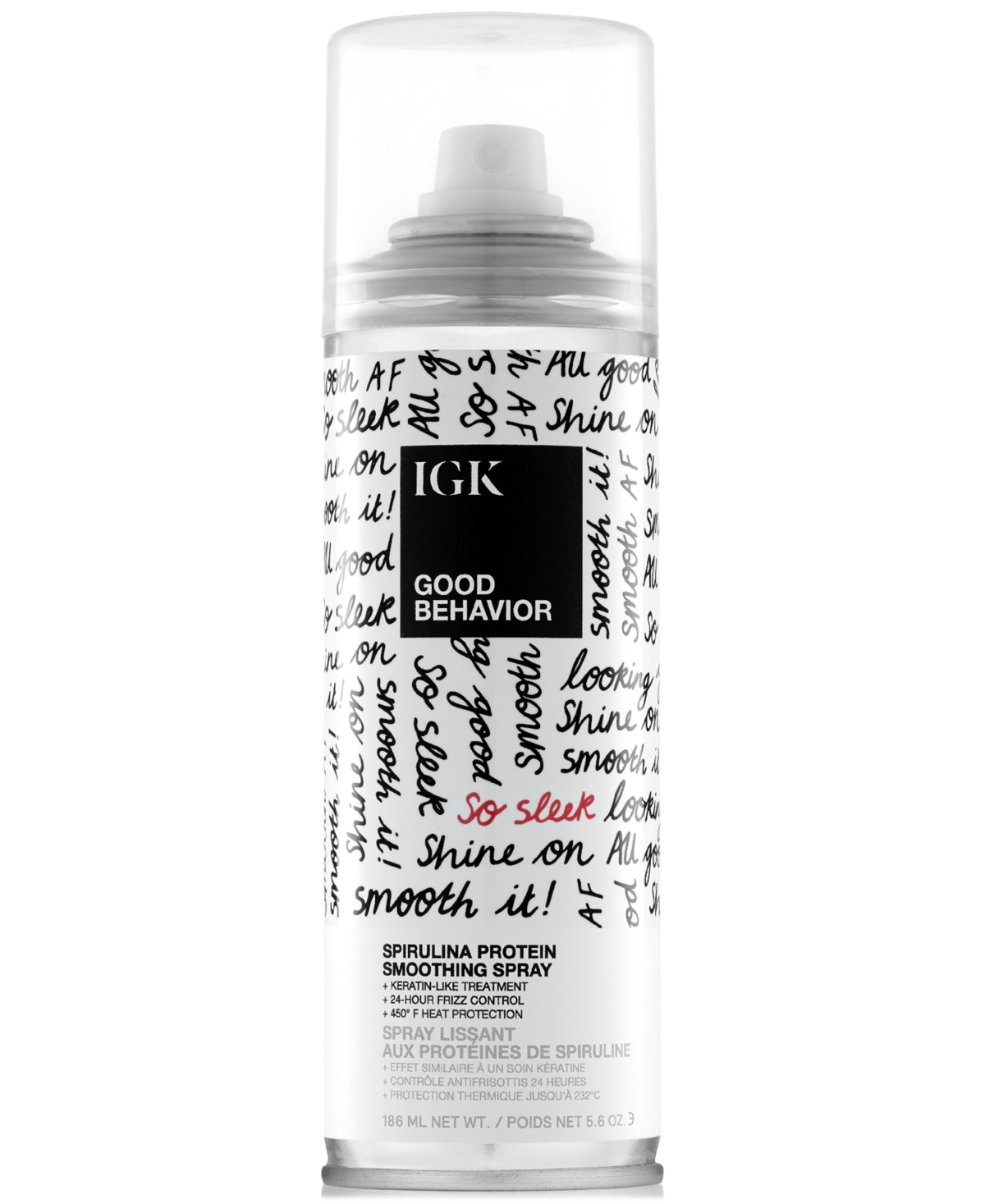 Igk Hair Good Behavior Spirulina Protein Smoothing Spray In No Color